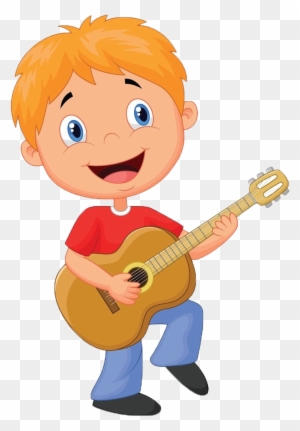 guitarist cartoon clip art - play the guitar cartoon