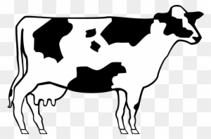 Beef Clipart Farm Animal - Simple Cow