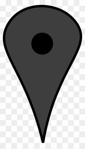 Grey Map Push Pin Clip Art At Vector Clip Art - Google Maps Icon Vector Grey
