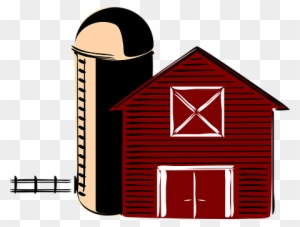Barn Traditional Silo America Countryside - Farm Clip Art