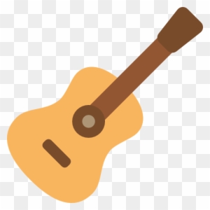 Guitar - Music Icon Png Color