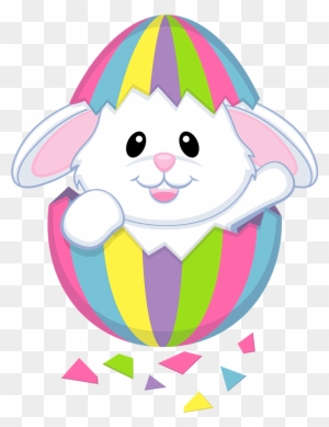 Cute Face Bunny Clip Art Rabbit Animals - Cute Easter Bunny Clipart