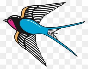 Big Image - Swallow Bird Clipart