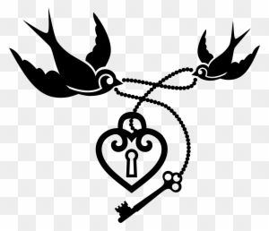 Swallow The Key To My Heart So We Ll Never Be Apart - Tattoo