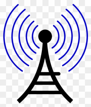 Free Vector Radio Wireless Tower Cor - Os Map Symbols Radio