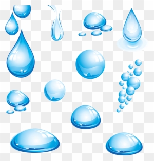 Images For Water Drop Clipart Png - Blue Water Drops Png