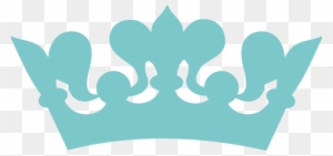 Teal Clipart Crown - Crown Clipart Black And White