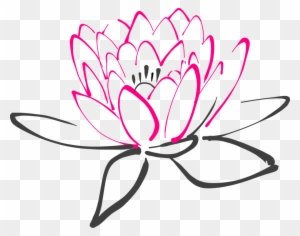 Lotus Clipart Lily Pad Flower - Water Lily Vector Png