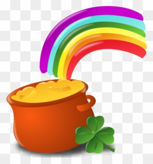 Patrick ' S Day Pot Of Gold Clipart - St Patrick's Day Clip Art
