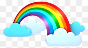 Larnaca Parents Network - Cloud And Rainbow Png