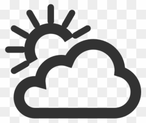 Weather Png Pic - Partly Cloudy Weather Icon