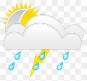 Cloud, Sun, Moon, Rain, Weather, Cloudy - Weather Clip Art Animations