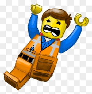 Lego Movie Png Hd - Lego Movie Emmet Screaming