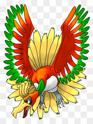 Ho-Oh Pokémon GO Drawing , pokemon transparent background PNG