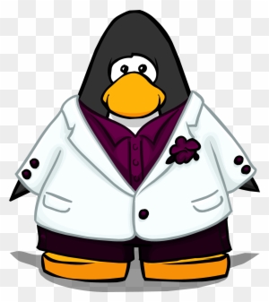 Prom King Tux Player Card - Club Penguin Tuxedo