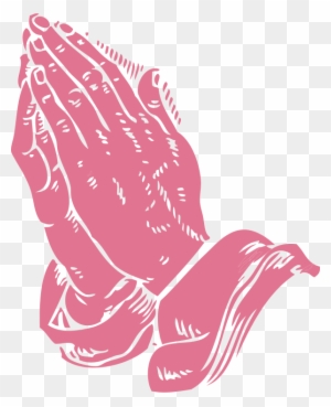 Black Praying Hands Clipart - Book Of Daily Prayer