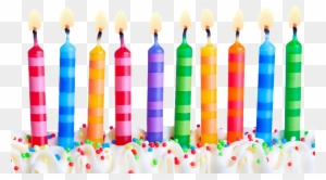 Birthday Celebration Background Png - Birthday Candles