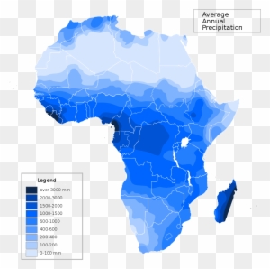 Precipitation Map Of Africa