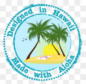Maui Beach Blankets Designed In Hawaii Logo - Let It Snow Elsewhere Greeting Cards