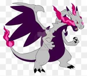 Mega Charizard X Vector By Teslalollipop - Mega Charizard X Logo - Free ...