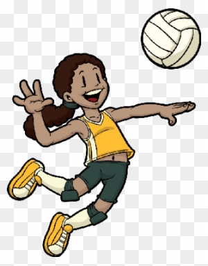 Volleyball Player Clipart - Volleyball Player Clipart