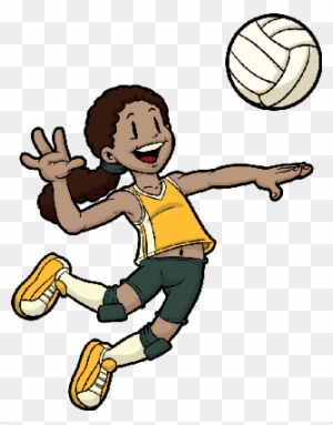 Volleyball Player Vector Png Free Transparent Png Clipart Images Download