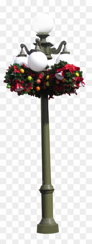 Fabulous Christmas Lamppost Clear Cut By With Png Lamp - Christmas Lamp Post Png