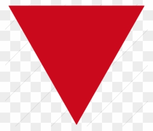 Red Triangle Shape Clipart
