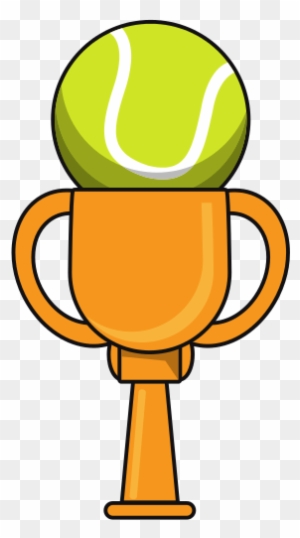 Tennis Trophy - Drawings Of A Basketball Trophy