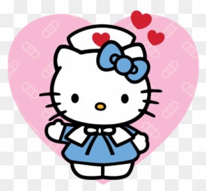 7 - Hello Kitty Nurse - Free Transparent PNG Clipart Images Download