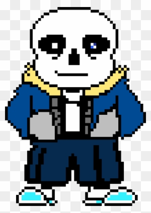 Insane Sans - Sprite Hard Mode Sans - Free Transparent PNG Clipart