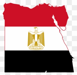 Egypt Flag In Map