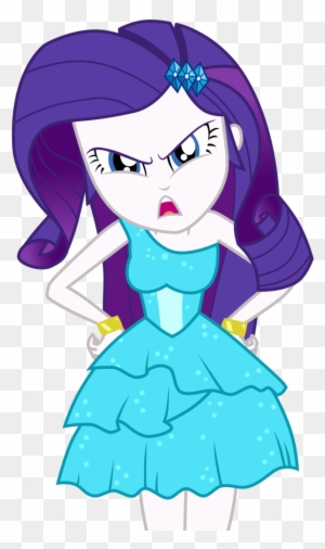 Angry, A Photo Booth Story, Artist - Equestria Girls Rarity Fall Formal Dress