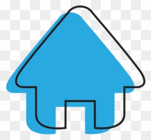 Free Buildings Icons - Blue House Icon Png
