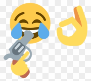 Gun In Mouth Emoji - Free Transparent PNG Clipart Images Download
