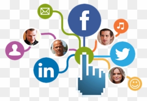 Social Marketing - Social Media Advertising Icons