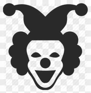 Jester Head Clipart Vector - Clown With A Crown