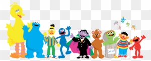 Sesame Street Characters Png Transparent Sesame Street - Sesame Street Characters Animation
