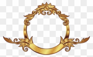 Top Images For Royal Gold Crown Transparent On Picsunday - Frame With Banner Png