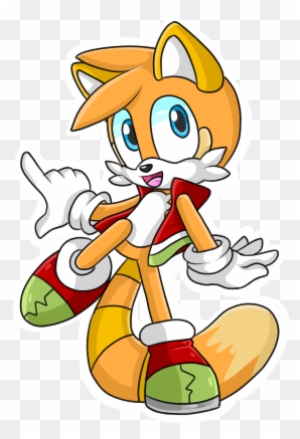 Marine X Tails Fan Child - Sonic X Tails Kid - Free Transparent PNG Clipart  Images Download