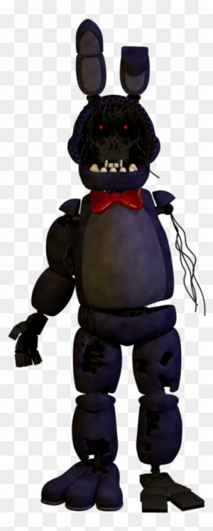 Fnaf 1 Withered Bonnie By Damikel Plush Free Transparent Png