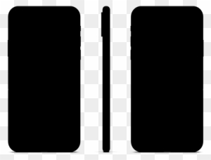 Make Your Iphone Logo Glow Vector And Clip Art Inspiration - Black Iphone 8 Plus Png Make Your Iphone Logo Glow Vector And Clip Art Inspiration - Black Iphone 8 Plus Png