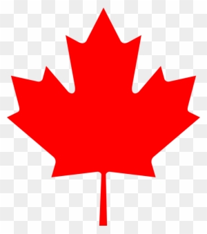 Leaf Clipart Canadian - Canada Flag Maple Leaf