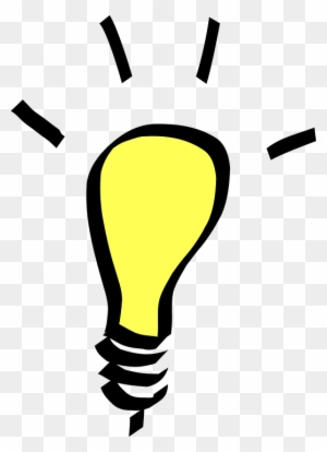 Light, Bulb, Yellow, Idea, Electricity, Epiphany, Think - Light Bulb Png