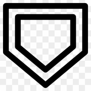 Home Plate Cliparts - Baseball Home Plate Png