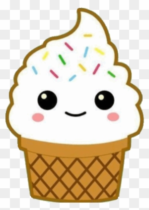 Ice Cream Chibi Sticker By Imoji For Ios & Android - Ice Cream Gif Transparent Background