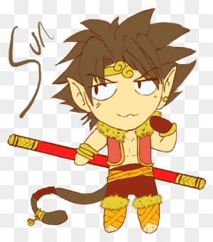 Chibi Sun Wukong Drawing Art Anime Wukong Chibi Png Free Transparent Png Clipart Images Download