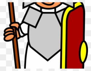 Roman Warriors Clipart Happy - Roman Soldier Easy Drawings