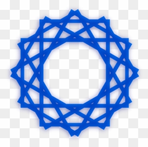 Islamic Decorative Art Svg Clip Arts 600 X 596 Px - Islamic Geometric Pattern Png
