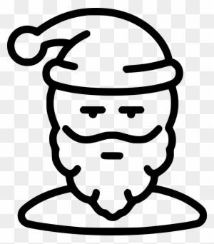 Santa Claus Grandfather Frost Man Guy User Human Avatar - Icon